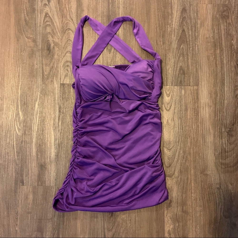 Purple Pinup Top